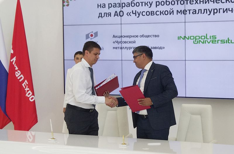 ”ОМК” и Университет Иннополис заключили контракт на разработку роботизированных комплексов